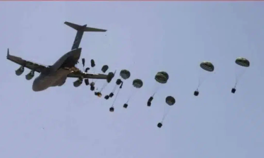 إسقاط جوي ناجح في بابنوسة