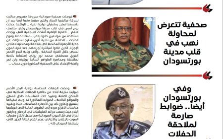 صحفية تتعرض لمحاولة نهب في بورتسودان 