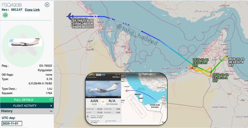 الكشف عن مواصلة الإمارات في نقل العتاد العسكري للمليشيا 