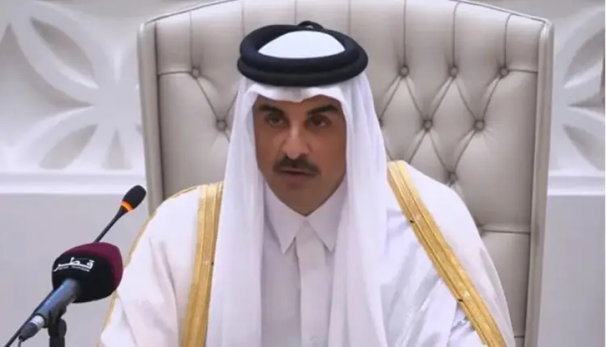 أمير قطر يدين فظائع المليشيا بالفاشر
