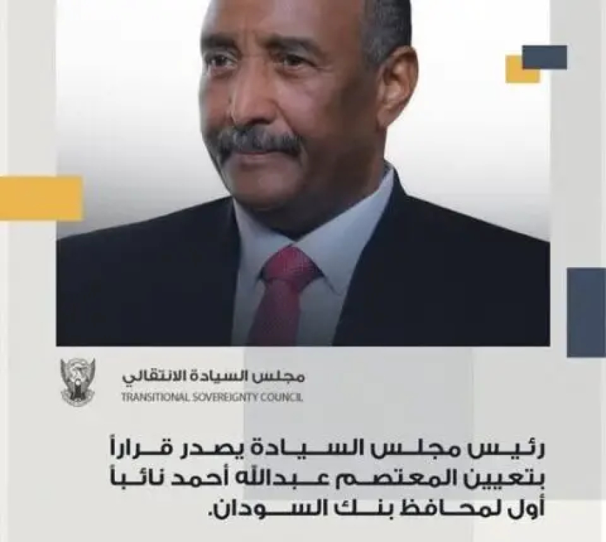 تعيين نائب أول لمحافظ البنك المركزي