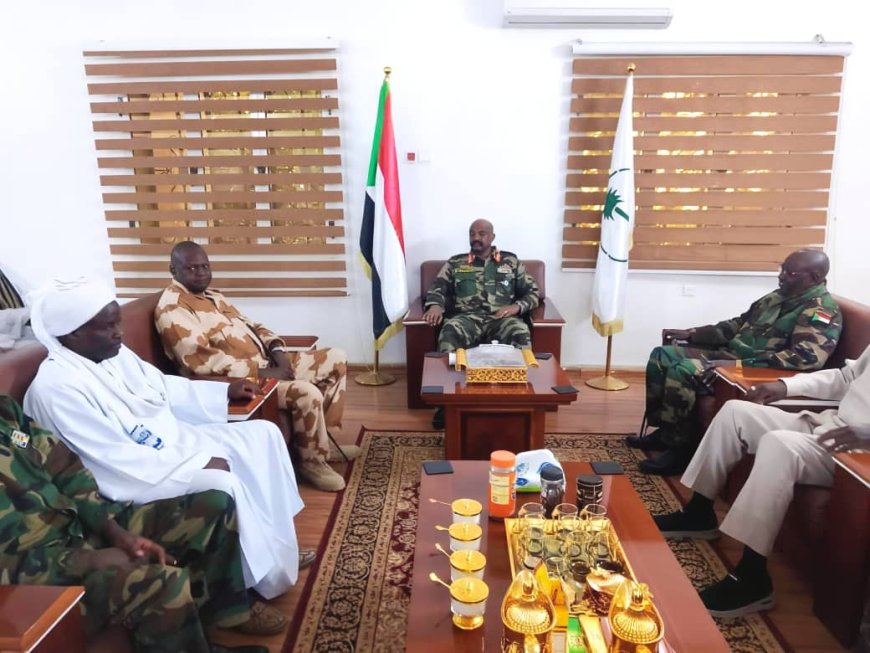 والي الشمالية يلتقي وفد المقاومة الشعبية لإقليم دارفور