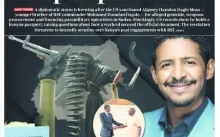 بسبب “القوني”.. فضيحة دبلوماسية تتصدر كبرى الصحف الكينية