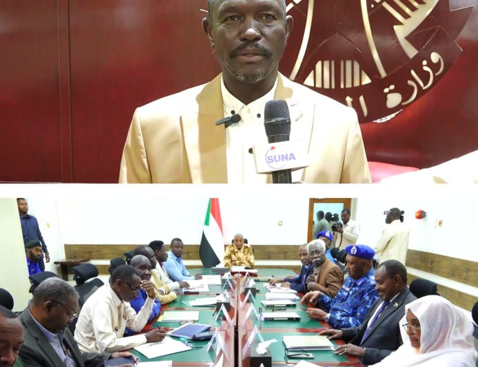 والي شرق دارفور يستعرض موقف الطلاب المُمتحنين أمام إجتماع اللجنة العليا لامتحانات الشهادة السودانية