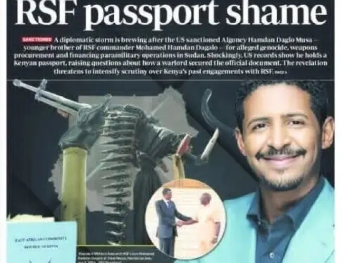 بسبب “القوني”.. فضيحة دبلوماسية تتصدر كبرى الصحف الكينية