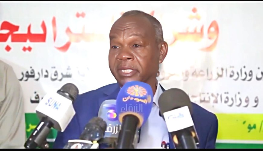 وزير الزراعة والثروة الحيوانية بولاية شرق دارفور يشارك في مؤتمر البيئة القومي