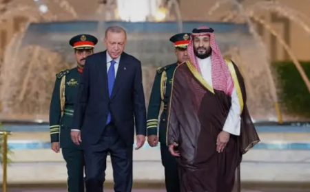 أردوغان وبن سلمان يبحثان التطورات الأخيرة بالمنطقة  