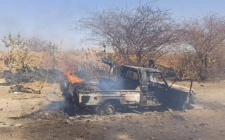 الجيش يدمر إمداد للمليشيا 