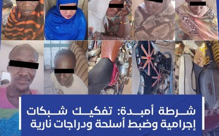 بينهم فتيات...تفكيك شبكات إجرامية وضبط أسلحة ودراجات نارية بالعاصمة 