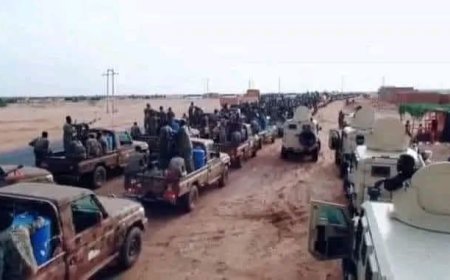 تعزيزات عسكرية ضخمة تصل النيل الأزرق 