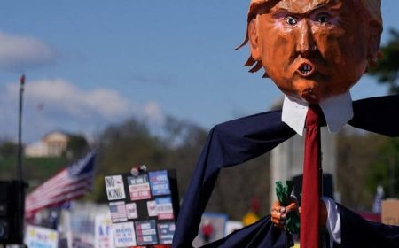 احتجاجات في أمريكيا ضد سياسات ترامب 