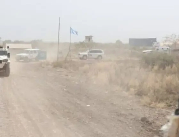 القوات الأممية تنسحب من موقعين في (أبيي)