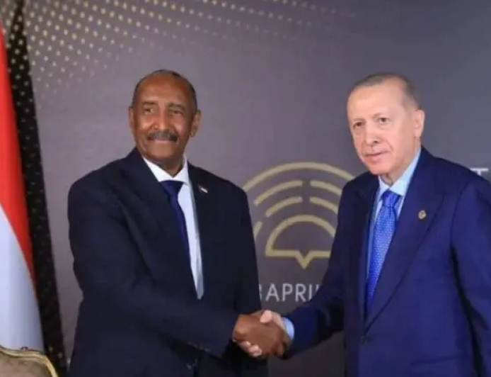 البرهان يجري اتصالاً هاتفياً مع أردوغان 