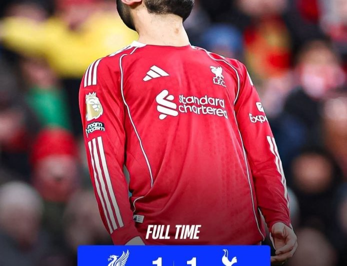 ليفربول يتعادل مع توتنهام