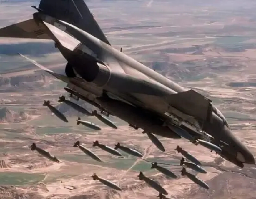 تدمير القاعدة اللوجستية الكبرى للمليشيا 