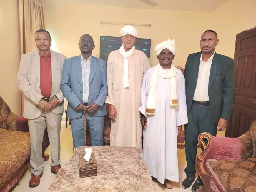 والي شرق دارفور يُعزي الشيخ موسى هلال ويدين انتهاكات المليشيا بدامرة مستريحة