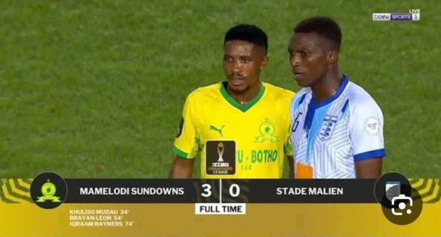 ماميلودي صنداونز يتخطّى الملعب المالي بثلاثية ويقترب من نصف نهائي أبطال أفريقيا 