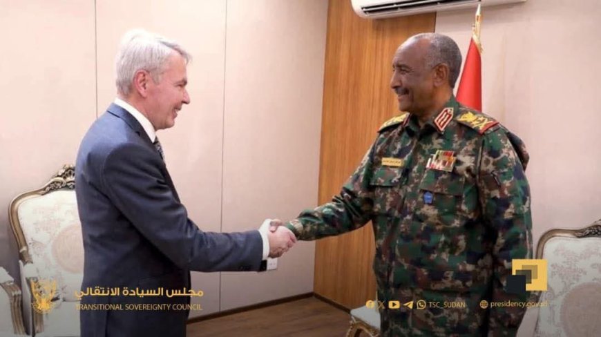 المبعوث الأممي ل"البرهان": الأمم المتحدة تقف إلى جانب الشعب السوداني وتدعم مسار سلام شامل ومستدام 