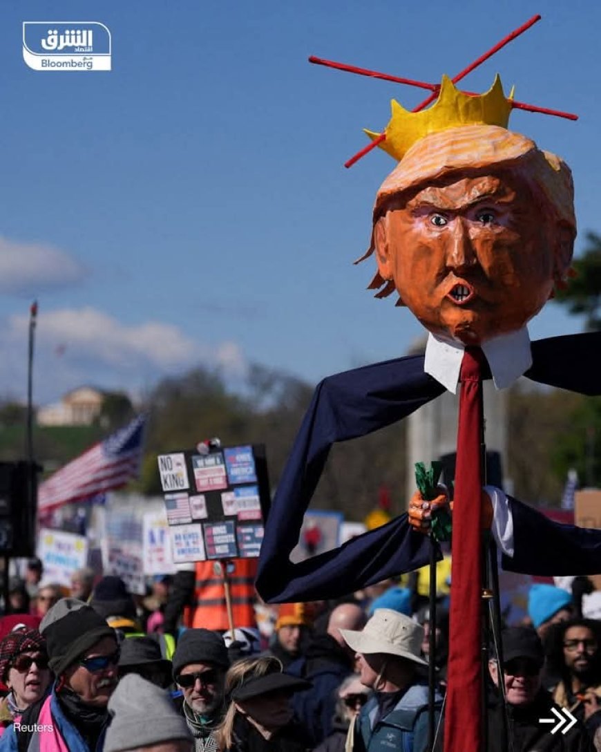 احتجاجات في أمريكيا ضد سياسات ترامب 