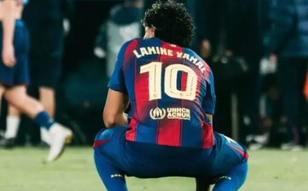 بعد الخسارة أمام أتلتيكو مدريد..لأمين يامال يقطع وعدا لجماهير برشلونة 