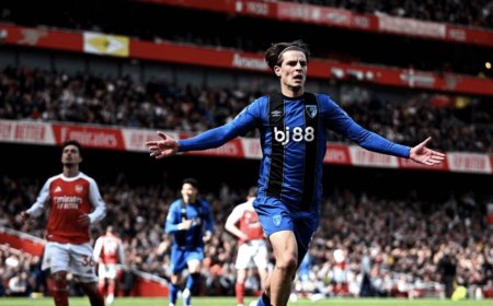 سقوط مدوٍ لآرسنال أمام ضيفه بورنموث