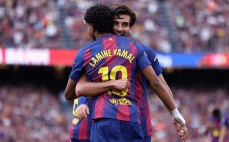 برشلونة يحسم الديربي كتلونيا ويعزز موقعه في الصدارة