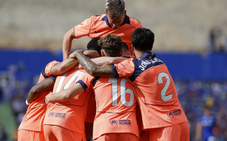 بثنائية في خيتافي...برشلونة يضع يداً على لقب "لا ليغا" 