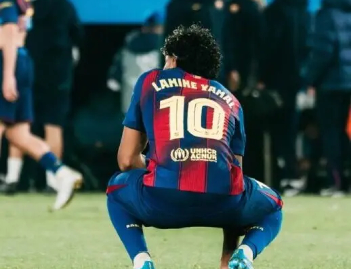 بعد الخسارة أمام أتلتيكو مدريد..لأمين يامال يقطع وعدا لجماهير برشلونة 