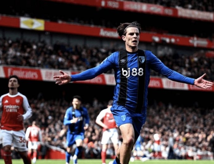 سقوط مدوٍ لآرسنال أمام ضيفه بورنموث