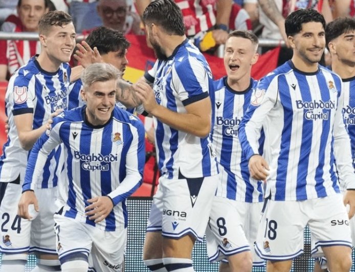 ريال سوسييداد بطلاً لكأس ملك إسبانيا