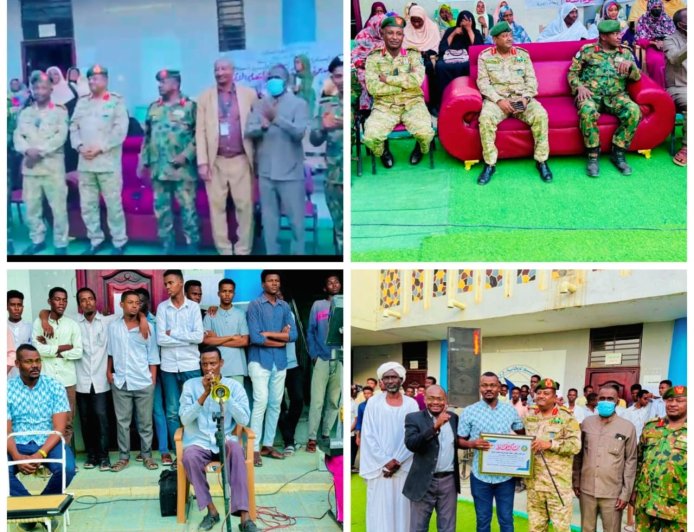 الفرقة 20 مشاة تحتفي بطلاب شرق دارفور بعد ختام امتحانات الشهادة السودانية