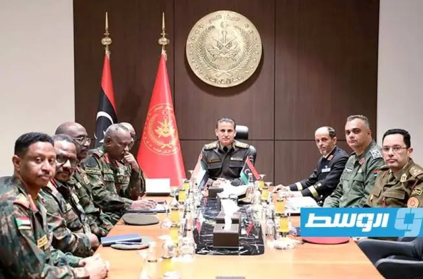 في ليبيا..إجتماع بين مدير الاستخبارات العسكرية "صبير" ورئيس الأركان العامة الليبي 