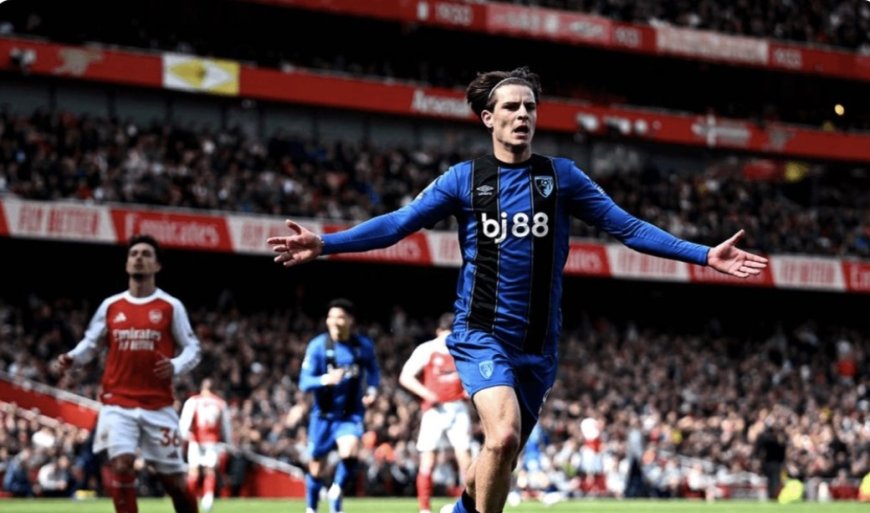 سقوط مدوٍ لآرسنال أمام ضيفه بورنموث