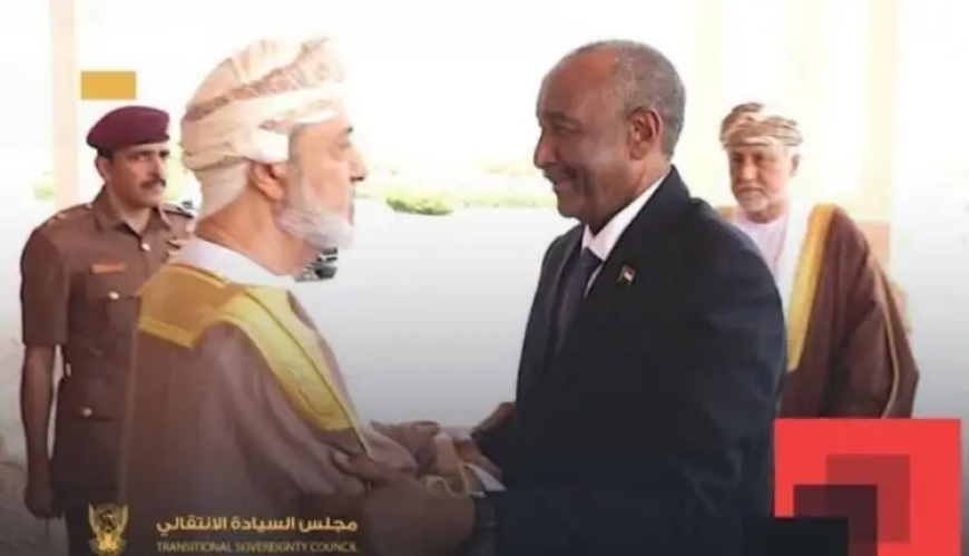 البرهان يصل سلطنة عمان