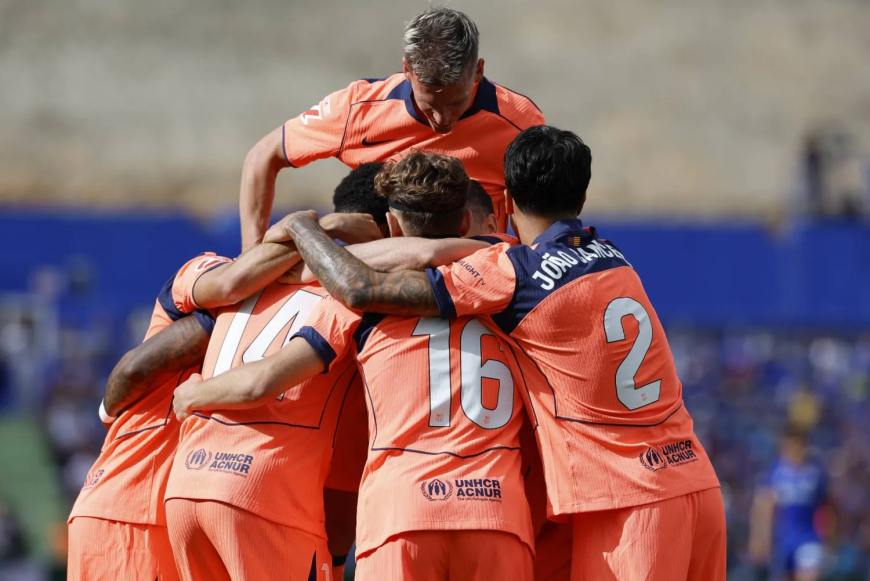 بثنائية في خيتافي...برشلونة يضع يداً على لقب "لا ليغا" 