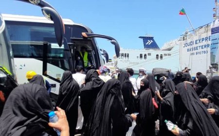 وصول أول أفواج الحجاج السودانيين إلى الأراضي المقدسة