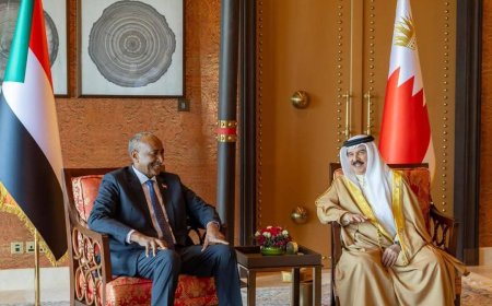 قمة ثنائية بين البرهان وملك البحرين