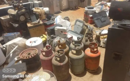 في (كمبو امباغا)...ضبط 151 متهماً واسترداد منهوبات المواطنين بسوبا