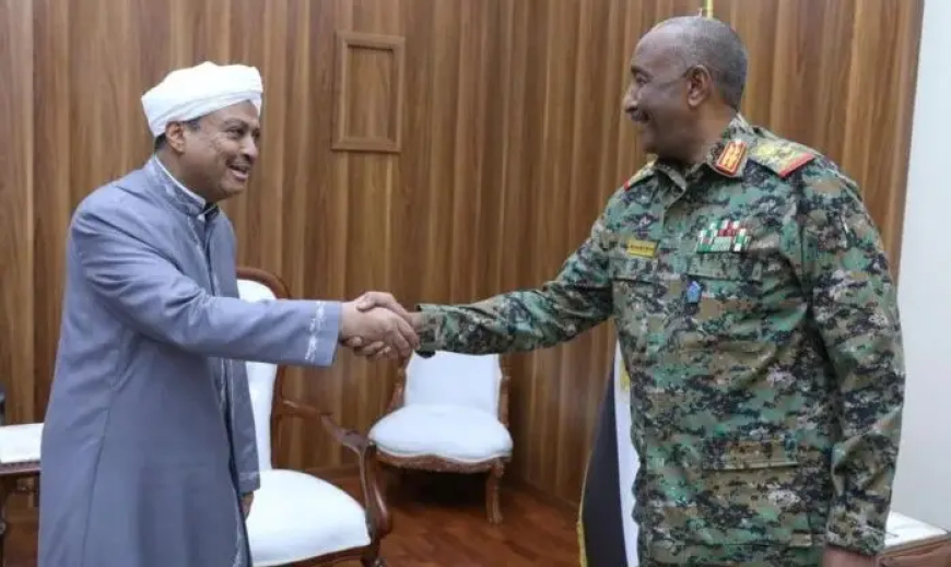الميرغني للبرهان: ملتزمون بالوقوف الكامل خلف الدولة ولا مساومة في دعم الوطن