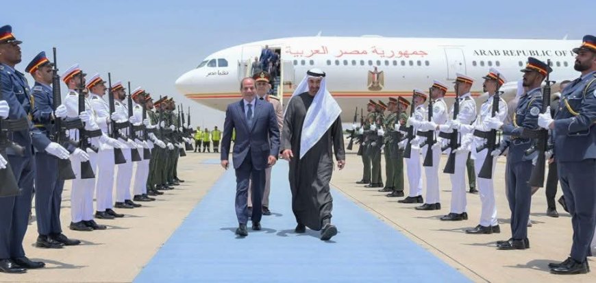 السيسي: ما يمس الإمارات يمس مصر