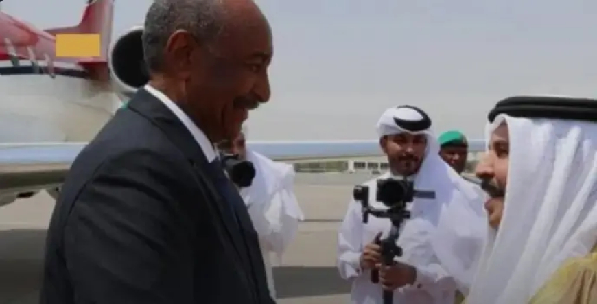 عقد جلسة مباحثات مع الملك...البرهان يغادر البحرين 