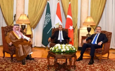 مباحثات بين " مصر _ السعودية _تركيا " وتنسيق مشترك بشأن تطورات الأوضاع بالسودان