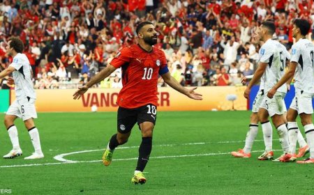 بعد تحقيق مصر لأول فوز لها في كأس العالم منذ قرن تقريباً...محمد صلاح: "لا أجد كلاماً يصف هذا الإنجاز"