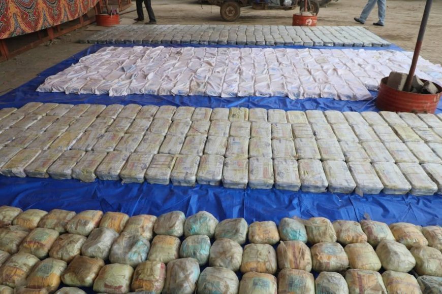 ضبط 430 كيلوغراماً من مخدر الآيس بالبحر الأحمر