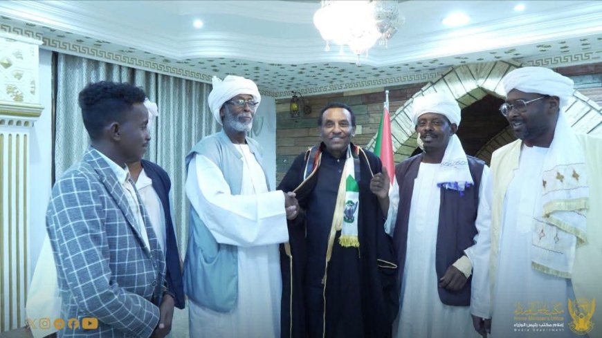 رئيس الوزراء يلتقي الناظر ترك