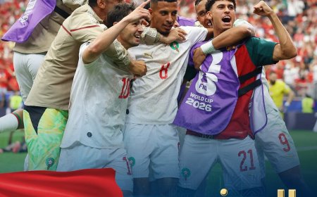 (أسود الأطلس) أول المتأهلين إلى الدور ربع النهائي في المونديال
