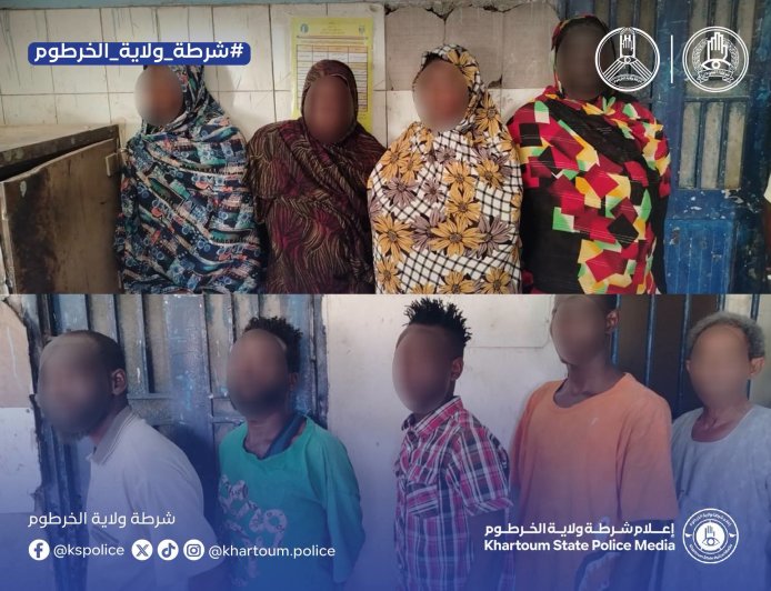 ضبط 28 متهماً في كردون أمني بـ "القماير والحفر" في أم درمان 