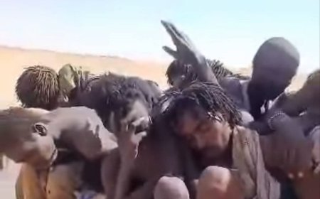 أسر العشرات من أفراد المليشيا في الصحراء الحدودية