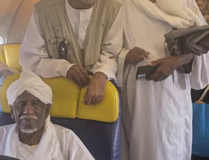 وصول الإمام أحمد المهدي إلى الخرطوم 