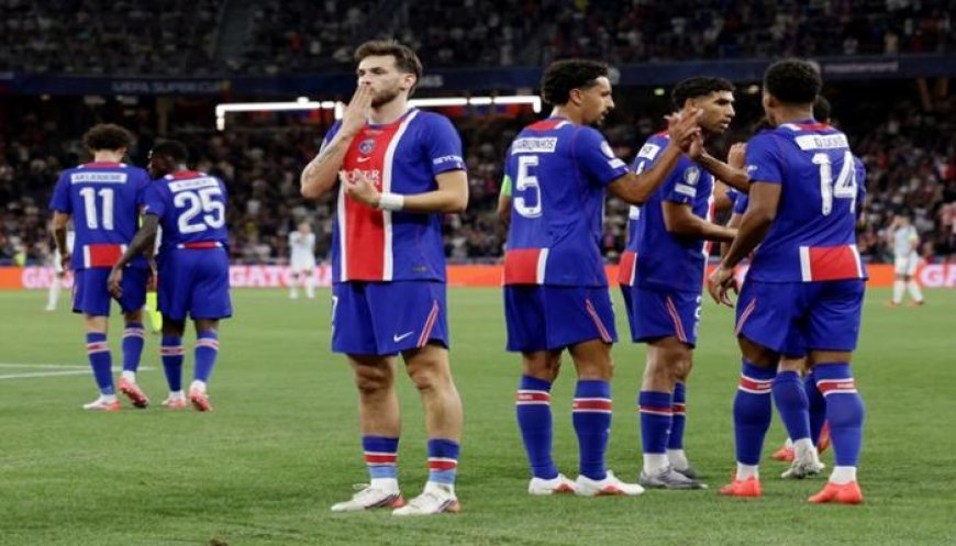 للمرة الثانية...باريس سان جيرمان بطلاً لكأس السوبر الأوروبي 